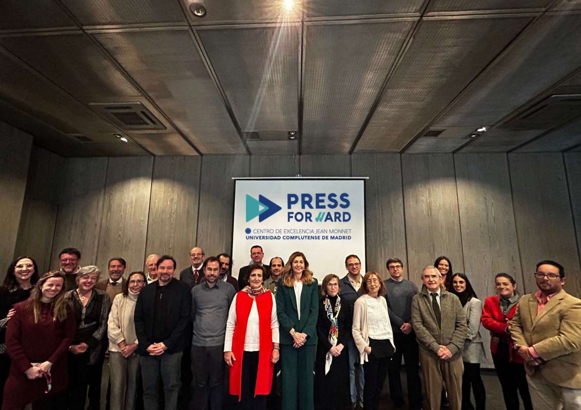 Lanzamiento oficial de Press-Forward: Se presenta el primer Centro de Excelencia Jean Monnet de periodismo de la Complutense - 1
